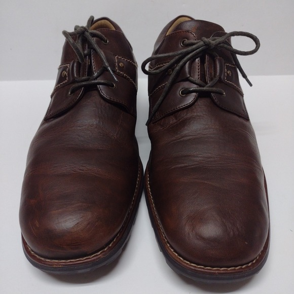 Johnston & Murphy Mens 13M Tyndall Brown Leather Cap Toe Oxford‎ 020-7414 Dress main image 9